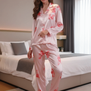 women's long sleeves and long pants pajama sets