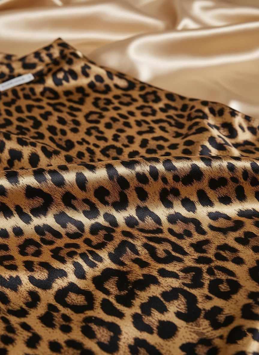 leopard print night dress women's summer leopard print night dress women's summer