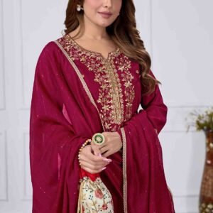 o'sajna yashmin embroidered kurti set