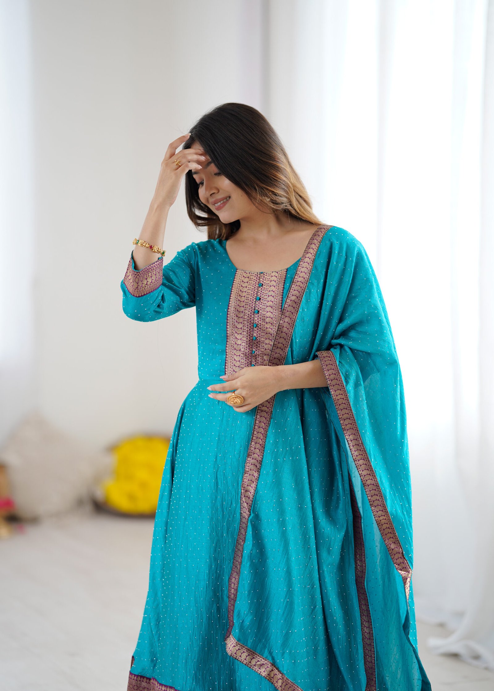 o'sajna dhingali designer gown set o'sajna dhingali designer gown set