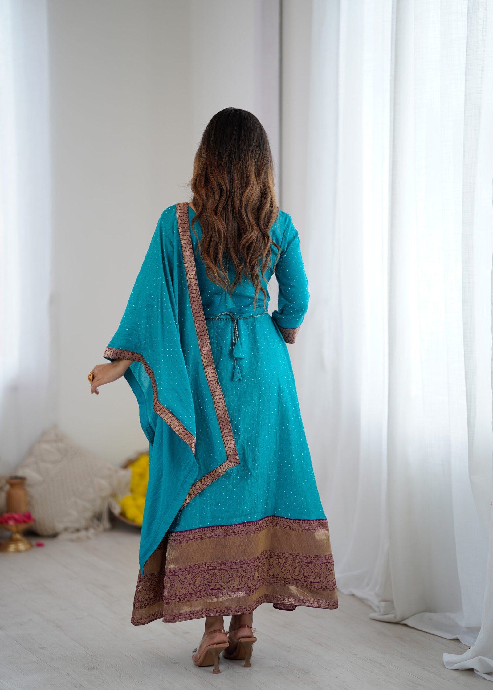 o'sajna dhingali designer gown set o'sajna dhingali designer gown set