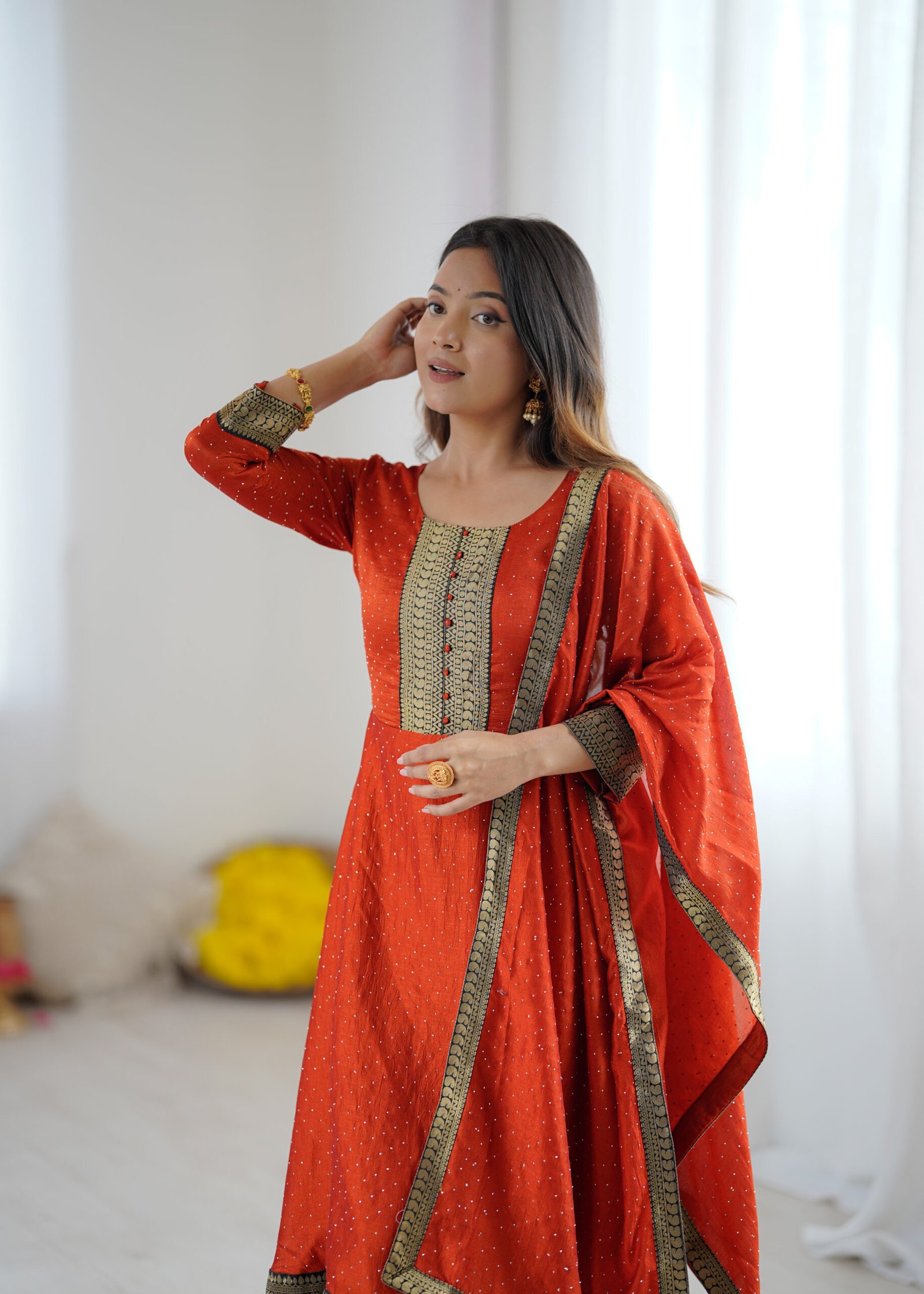 o'sajna dhingali designer gown set o'sajna dhingali designer gown set