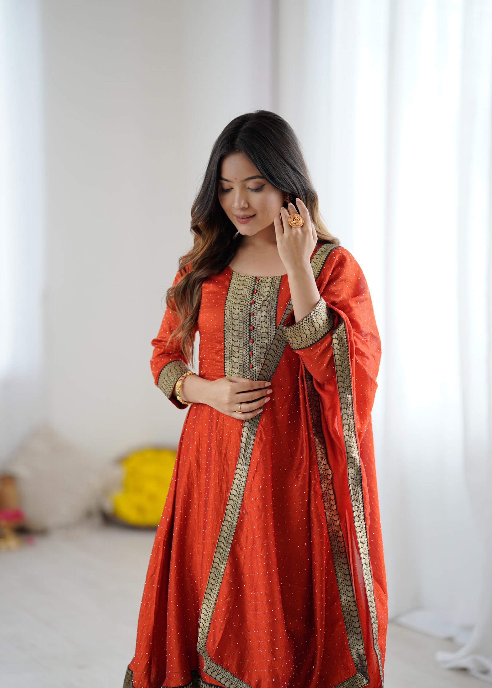 o'sajna dhingali designer gown set o'sajna dhingali designer gown set