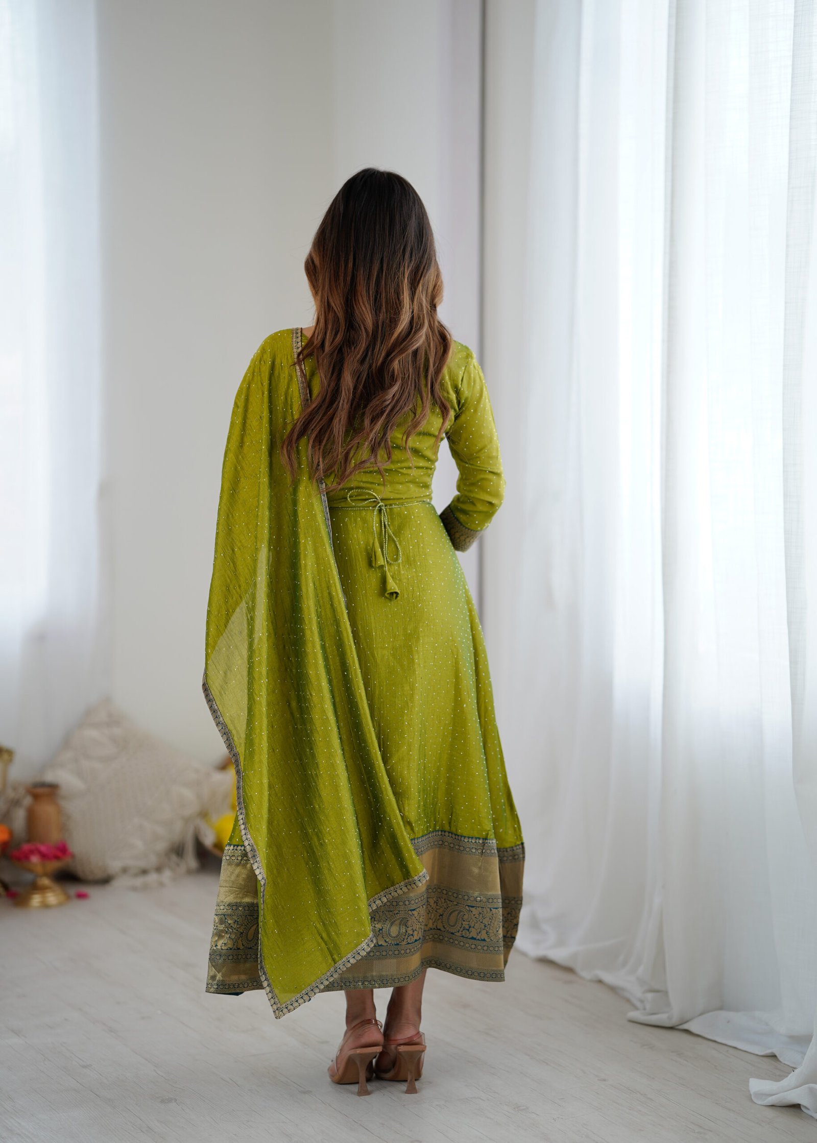 o'sajna dhingali designer gown set o'sajna dhingali designer gown set