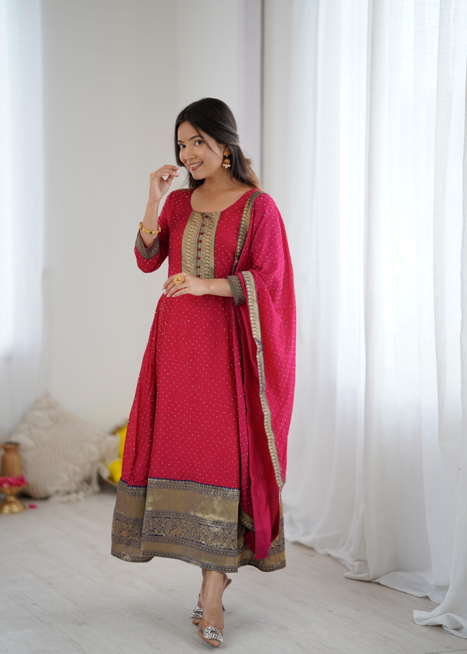 o'sajna dhingali designer gown set o'sajna dhingali designer gown set