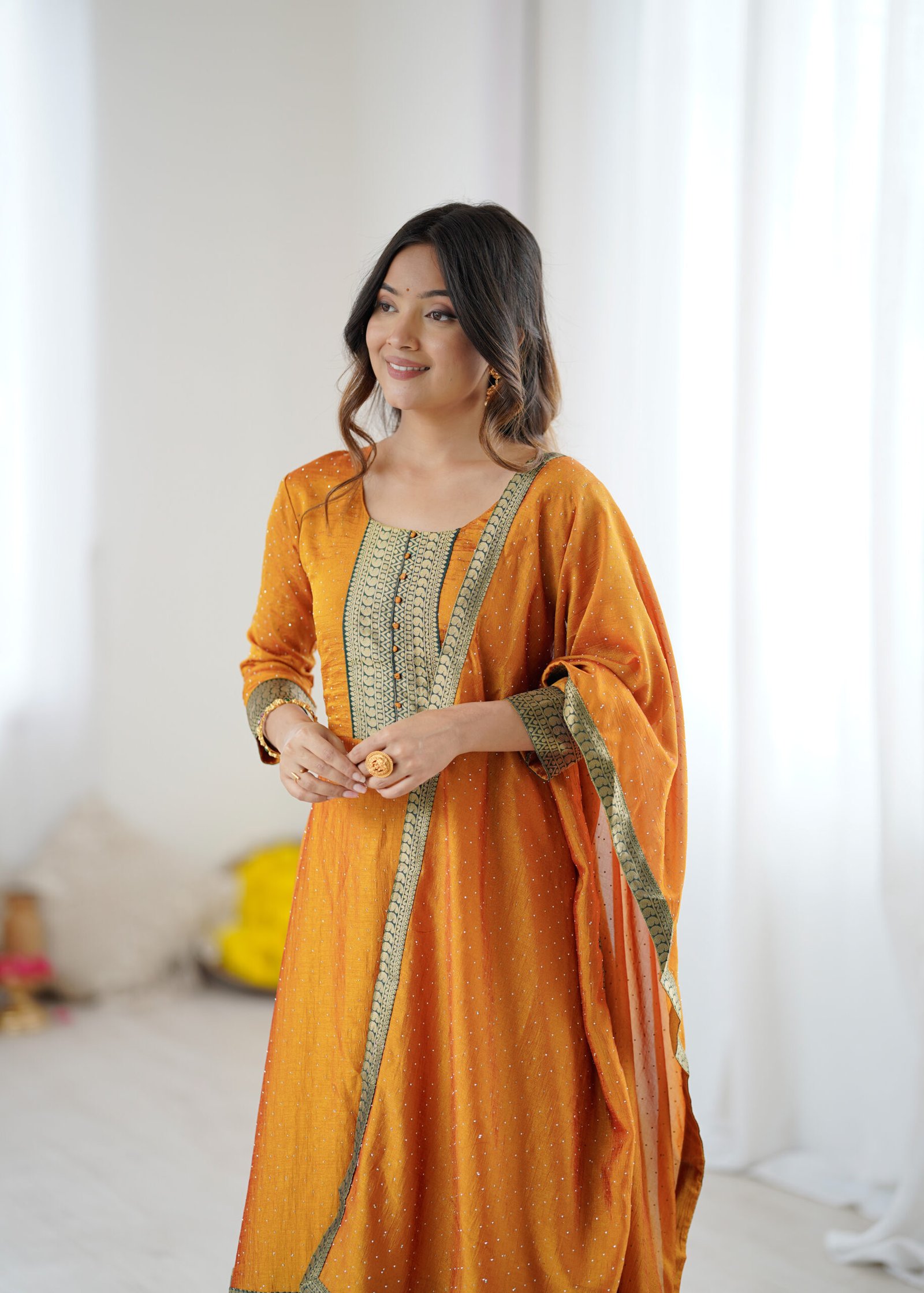 o'sajna dhingali designer gown set o'sajna dhingali designer gown set