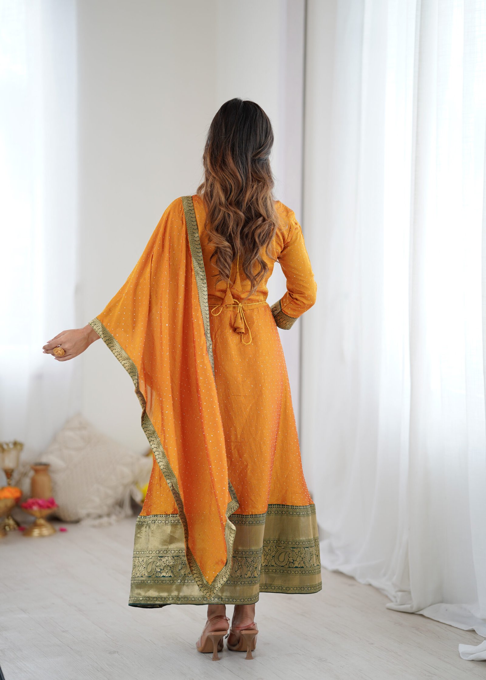 o'sajna dhingali designer gown set o'sajna dhingali designer gown set